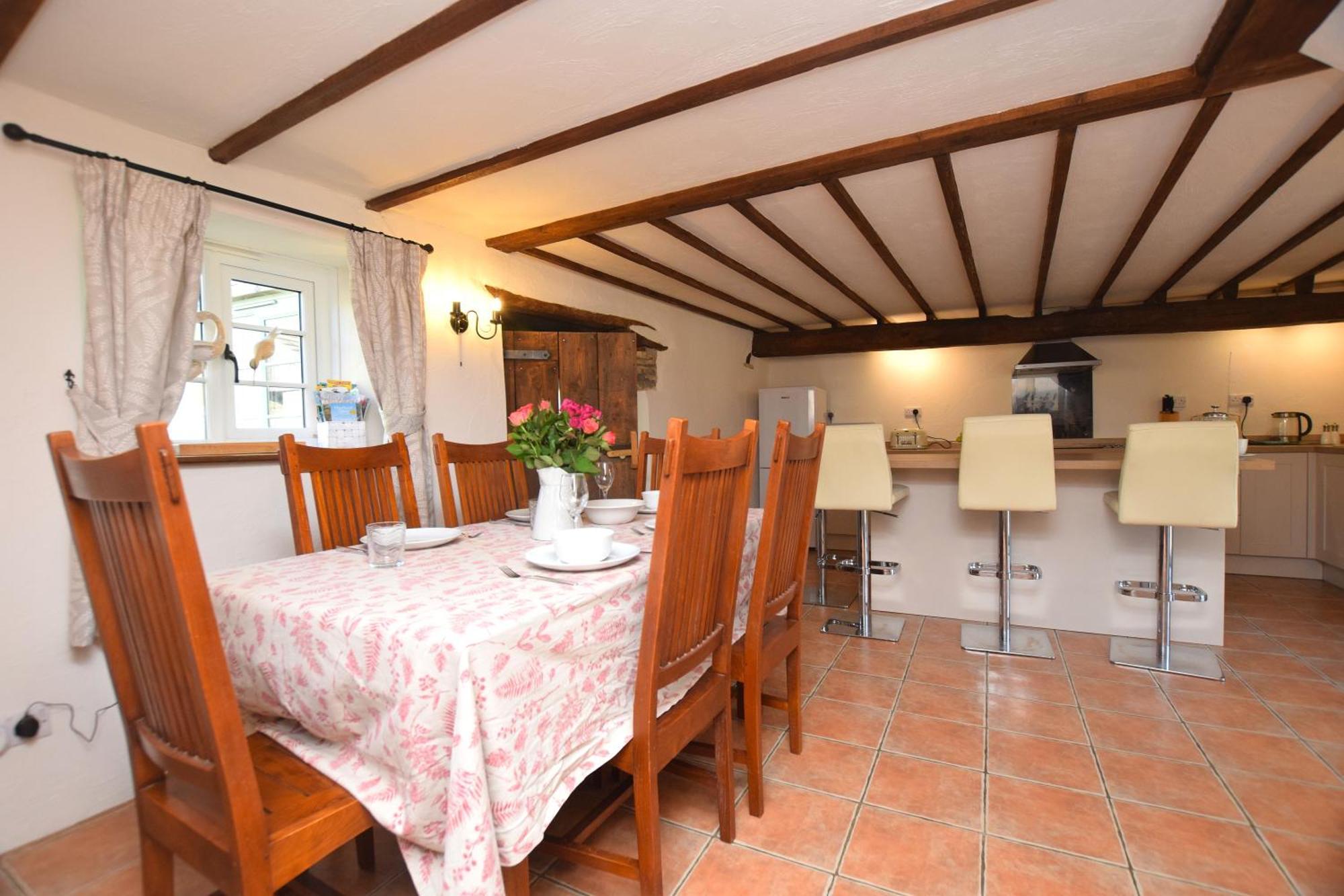 Award Winning Lower Whitsleigh Farm Cottage Roborough Экстерьер фото